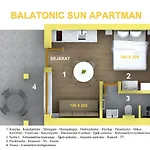 Apartment Balatonic Moon&sun Apartmanhaz Siofok